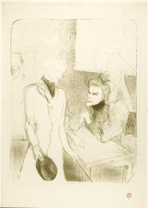 Brandès a le Bargy, v Les Cabotins od Henri de Toulouse-Lautrec