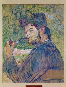 Cipa Godebski, Bruder von Misia Godebska, Muse und Modell, Ehefrau von Tadee Natanson von Henri de Toulouse-Lautrec