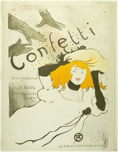 Konfety od Henri de Toulouse-Lautrec