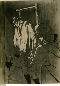 [Obesenec (1. obrázek)] od Henri de Toulouse-Lautrec