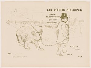 The Old Stories: Cover - Frontispis od Henri de Toulouse-Lautrec
