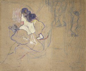 Madame Thadée Natansonová (Misia Godebska, 1872-1950) v divadle