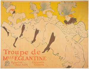 Soubor slečny Eglantine od Henri de Toulouse-Lautrec