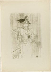 Mademoiselle Marcelle Lender, stojící