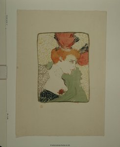 Melle Lender – busta od Henri de Toulouse-Lautrec