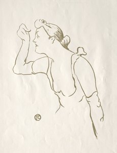 Paula Brebionová od Henri de Toulouse-Lautrec