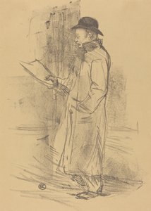 Program k „Benefice Gemier“ (Programme du «Bénéfice Gémier») od Henri de Toulouse-Lautrec