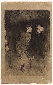 Zkouška v divadle Folies-Bergère-Emilenne D