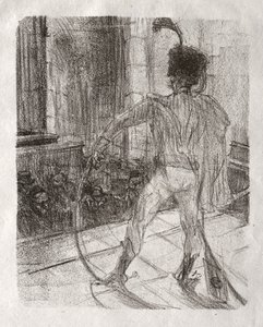 Na úpatí Sinaje: Schlomé Fuss v synagoze od Henri de Toulouse-Lautrec