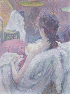 Modelův odpočinek od Henri de Toulouse Lautrec