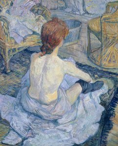 Žena na její toaletě od Henri de Toulouse Lautrec