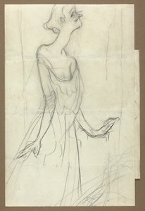 Yvette Guilbert zpívá