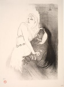 Během renesance, Sarah Bernhardt v Phèdre od Henri de Toulouse Lautrec