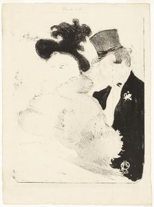Na Koncertě od Henri de Toulouse-Lautrec