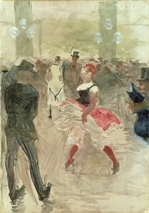 V Elysee, Montmartre, 1888 od Henri de Toulouse Lautrec