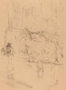 V Hanneton Au Hanneton, 1898. od Henri de Toulouse Lautrec
