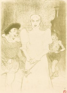 In der Oper: Mme. Caron in Faust, 1894 von Henri de Toulouse Lautrec