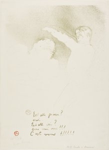 U odrůd: Mademoiselle Lender a Brasseur od Henri de Toulouse Lautrec