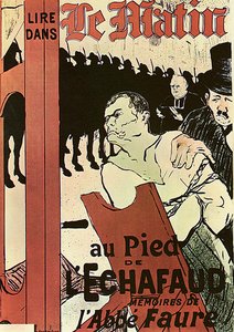 Au pied de lEchafaud, 1893. od Henri de Toulouse Lautrec
