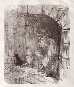 Na úpatí Sinaje: Back Shop v Krakově, 1898. od Henri de Toulouse Lautrec