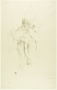 Bílý a černý od Henri de Toulouse Lautrec