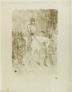 Brasseurův vchod v Chilpéricu od Henri de Toulouse-Lautrec