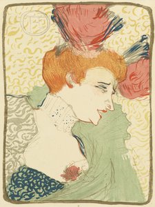 Busta Mlle. Marcelle Lender (Mlle. Marcelle Lender, busta) od Henri de Toulouse-Lautrec