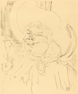 Coquelin starší (Coquelin aine) od Henri de Toulouse Lautrec