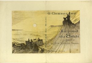 Cover für Au pied du Sinaï von Henri de Toulouse-Lautrec