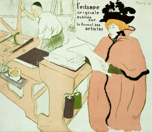Obálka pro "l"Original Print", 1893 od Henri de Toulouse Lautrec