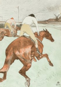 Žokej (Le Jockey). 1899 od Henri de Toulouse Lautrec