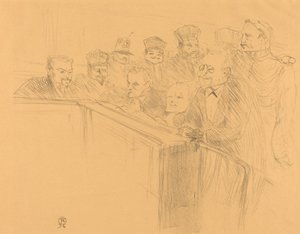 Dupas Deposition Deposition Dupas, 1896. od Henri de Toulouse Lautrec