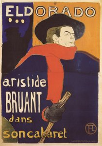 Eldorado, plakát Aristida Bruanta, 1892