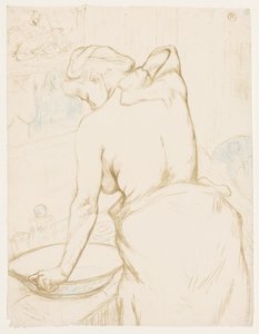 Elles: Toaleta od Henri de Toulouse Lautrec