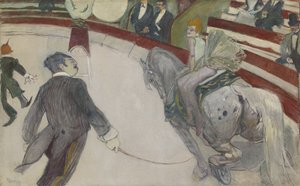 Jezdkyně od Henri de Toulouse Lautrec