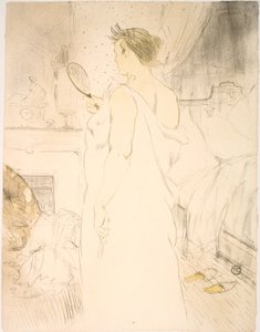 Zmrzlina žena, ruční zmrzlina od Henri de Toulouse Lautrec