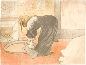Žena ve vaně od Henri de Toulouse-Lautrec