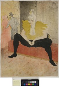 Žena na podnose, Snídaně, Madame Baron a Mademoiselle Popo od Henri de Toulouse Lautrec