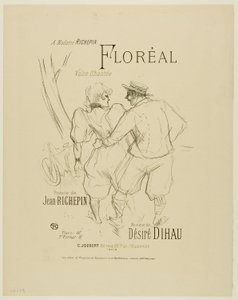 Floréal, z Melodies od Désiré Dihau od Henri de Toulouse Lautrec