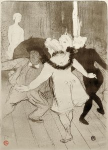 Folies Bergère, Les Pudeurs de Monsieur Prudhomme von Henri de Toulouse Lautrec