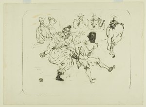Footit a Chocolat od Henri de Toulouse Lautrec