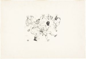 Footit a Chocolat od Henri de Toulouse-Lautrec