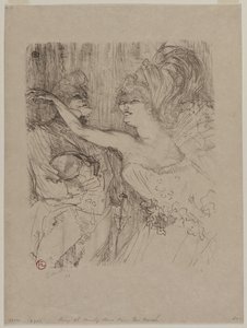 Guy and Mealy, v Paris qui Marche, 1898. od Henri de Toulouse Lautrec