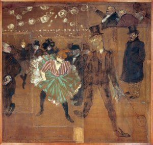 H. Toulouse-Lautrec, Tanz im Moulin Rouge od Henri de Toulouse Lautrec