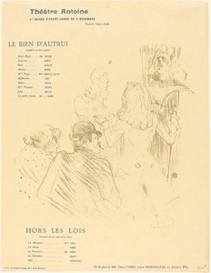 Pocta Molierovi Pocta Molierovi, 1897. od Henri de Toulouse Lautrec