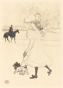 V lese (Au bois) od Henri de Toulouse Lautrec