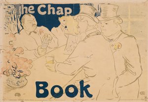 Irský a americký bar, Rue Royale; plakát k "The Chap Book", 1895