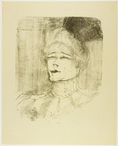 Jeanne Granier, z Treize Lithographies od Henri de Toulouse-Lautrec