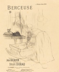 Ukolébavka, 1895-1896. od Henri de Toulouse Lautrec