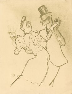 zpoždění Continental E od Henri de Toulouse Lautrec